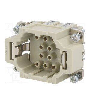 09320103001 Connector: HDC; contact insert; male; 16A; 500V; Han® EE; PIN: 10 OhNXRfT2f7_7FDk9kg_Tuz0UNNqJkBFHAIBRgbe1QKo