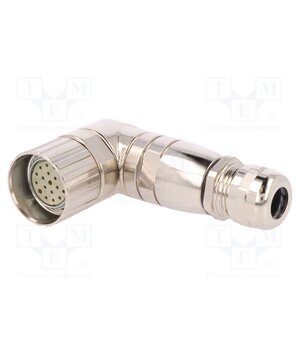 PXMBNI23RAF19ASC Connector: M23; plug; PIN: 19(3+16); female; soldering; for cable 2Bd7qdwT9CrQbSNQImQ7JiEgjYwGO7yZAg4bGTUzeMA