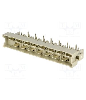 09061152911 Connector: DIN 41612; socket; male; PIN: 15; angled 90°; 15A; THT ArIhNDwwQHVR3OI0ziKmdQ4TKLKMWz0nGXnQgoQYcZ8