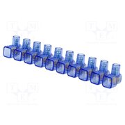 BM 991 Connector: terminal block; 450V; end connector; for cable; blue anJ5h0nBhUKdbaX4DnSCG6Yz8EpgiO1iPs6L1nC0hKM