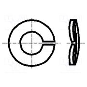 1276719 Washer; spring; M10; D=18.1mm; h=2.85mm; steel; Plating: zinc zoVp7QLWQYhGk6tBt80c1T-dV0rUa4oHjKq58IY9qMY