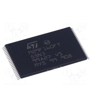 M29F160FT55N3E2 IC: FLASH memory; 16MbFLASH; 2Mx8bit; 55ns; TFSOP48; parallel i8Q-ssX4xnL59zzecb0ouao0TFcagmblNQ_KU1yDSOc