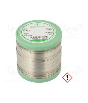 ECO 1 (SNCU1) FLUX B2.1 0,8 MM 500G Tin; lead free; Sn99,3Cu0,7; 0.8mm; 0.5kg; reel; 220°C; Flux: SW26 EKkS_4ep3ur8BNLux04Cm0DvNKUvkPtM8Qtn_HmC75o
