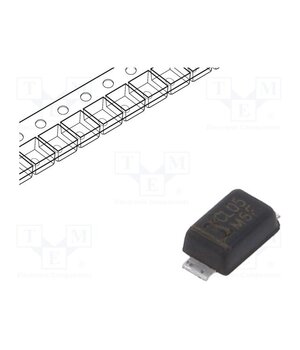 CL05M6F Diode: CRD; single diode; SOD123F; 2÷190V; 4.5÷6.7mA; 0.7W wN7oBo7uBBxtYEcjNuebxeiFRPEB2FxA0y67eM63Xss