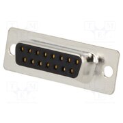 DM15-SS Connector: D-Sub; PIN: 15; plug; female; for cable; soldering; black VYzoCKxfu3FmTsyZ3uILFhXUnERUDHGH9OT0LZ-C9xA