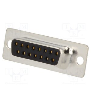 DM15-SS Connector: D-Sub; PIN: 15; plug; female; for cable; soldering; black VYzoCKxfu3FmTsyZ3uILFhXUnERUDHGH9OT0LZ-C9xA