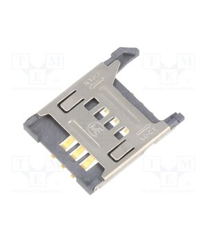115G-AAAA-R Connector: for cards; SIM; without ejector,with cover; SMT; PIN: 6 7h4pqsDdJwL2KKzAstagiWQFZtKkPcRELvWCjCfNskc