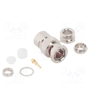 112335 Connector: BNC; plug; male; straight; 75Ω; soldering,clamp; POM ncAGcAo-vXy2LVOrXZyegKVw4HnjMlVuIyMm52aV918