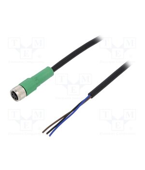 SAC-3P-10,0-PVC/M8FS Cable: for sensors/automation; M8; PIN: 3; straight; 10m; plug; 4A QYmYIrZYh46UOmgIV9aNTNzq42uZUpn0NhyEdgvmp08