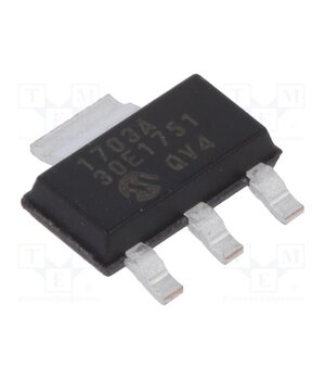 MCP1703A-3002E/DB IC: voltage regulator; LDO,linear,fixed; 3V; 0.25A; SOT223-3; SMD Huq9gXQY-C8Ejaaqt76c6gOdlUDOths6DMGR1m-a1_o