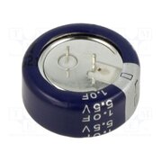 KW-5R5C105H-R Supercapacitor; THT; 1F; 5.5VDC; -20÷80%; Ø21.5x8.85mm; Pitch: 5mm TgRW3TdAa_lWZYmMymusN06P-GF-TttM71yTiE49sEM