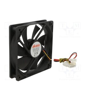 AK-174BK-B Fan: DC; axial; 12VDC; 120x120x25mm; 25.2dBA; ball; 1700rpm; black iW5veiFE2CYGOi_hwMGl6KJ1Mlkk9xphQE2aa0f1G7g