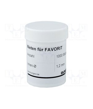 1000 RIVETS 1.2MM Through hole: for PCBs; 1.2mm; 1000pcs. gEV0x6WpKrHvDc0k2-PiQxXUgKUvlmy5BcHrxTd21zY
