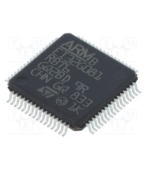 STM32G081RBT6 IC: STM32 ARM microcontroller; 64MHz; LQFP64; 1.7÷3.6VDC; Cmp: 2 jykpA6WGUOMt6t8enklNV501raDMLuLRE5cQCInfYcA