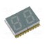 KCDA03-102 Display: LED; 7-segment; 7.62mm; 0.3"; No.char: 2; green; 1.2÷5.6mcd x0RKvVwdPQuwqWWFEXEfCjVu80maGP-1CrNbtiYBZpw