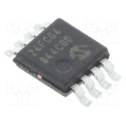 24FC04-I/MS IC: EEPROM memory; 4kbEEPROM; I2C; 256x8bit x2; 1.7÷5.5V; 1MHz 5ZrGczI76e6rZPlxaR3wdX3UHQay-peZPFTKPuh9w34