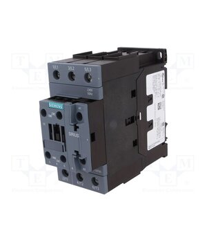 3RT2036-1AP00 Contactor: 3-pole; NO x3; Auxiliary contacts: NO + NC; 230VAC; 50A 91XiJSjdadHizpPzyF6dsMxAoatks4yag1sZxCrpS4Q