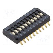 1-1571983-3 Switch: DIP-SWITCH; Poles number: 10; ON-OFF; 0.1A/50VDC; Pos: 2 oSNNTNSs9JXK6HF1N_Wor8eBYWjKLbrAoMec1wp8b1Q