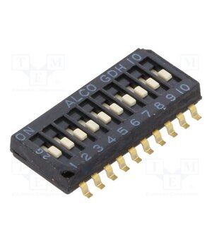 1-1571983-3 Switch: DIP-SWITCH; Poles number: 10; ON-OFF; 0.1A/50VDC; Pos: 2 oSNNTNSs9JXK6HF1N_Wor8eBYWjKLbrAoMec1wp8b1Q