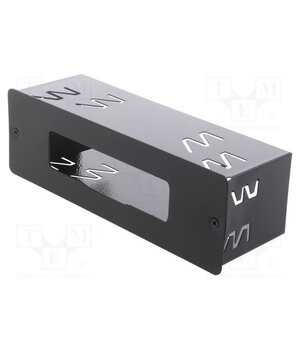 PCB.TYP.25 Mounting half frame for CB radio; President; with center hole STmKc8YhAuTZxG71y2R79KvkqvX45OqI7LI63UylAp4