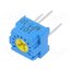 GF063P1-B502K Potentiometer: mounting; single turn; 5kΩ; 500mW; ±10%; linear u6e6juSwv1wuy3X0zm0DVYt5fsSAnZKpo5Zif0YVKKw