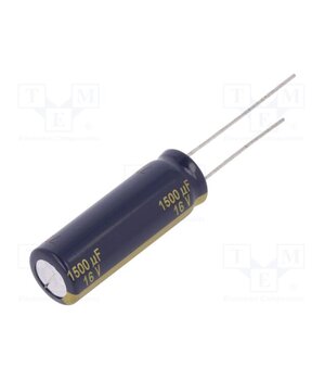 EEUFC1C152L Capacitor: electrolytic; low ESR; THT; 1500uF; 16VDC; Ø10x30mm B2QvHaU5ECEYcflqIzrOdjO7kaiPuAA5kSG2H_mREAs