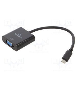 A-CM-VGAF-01 Adapter; USB 3.1; D-Sub 15pin HD socket,USB C plug; 0.15m; black EQpOonP0l4Ilzxg5u3TcCRp2v1tcIaXgqvwUjo8TOoE