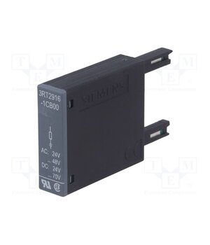 3RT2916-1CB00 Surge arrester; RC element; Size: S00; 24÷48VAC; 24÷70VDC; 3RT20 gsU7zqHBZDUn66KlUnYg2EVbGAviLVwxb4TPBlAVWhU