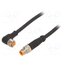 0810 0805 04 301 5M Cable: for sensors; M8; PIN: 4; M8 male straight,M8 female angled N26CzBvSiPujELJCkcQVgpiJJII2p9BpFO5aDJ07GWs