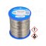BROFIL 63 B2.1 0.5MM 250G Tin; lead-based; Sn63Pb37; 0.5mm; 250g; reel; 183°C; Flux: SW26 jKeKAasYRM4gzlaT0_z4TEgotXDfvb1roiaTTOjyn6M