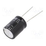 BUP002R8L226FA Supercapacitor; THT; 22F; 2.8VDC; ±20%; Ø16x21mm; 30mΩ; -40÷65°C kae-EwYz2nSMKbu7Anc64ZVtMQ_97TVsDkh-l0xNVwM