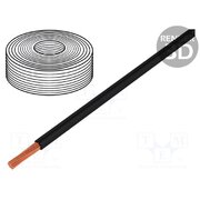 2501 Wire; 1x0.75mm2; stranded; Cu; PVC; black; 250V; -20÷80°C; Class: 6 MMrr00_uPfZEBTZATzCtjZs5oec1DLVkG1dnvhKj64A