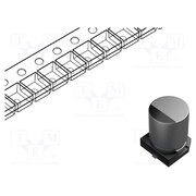 AEA1010102M016R Capacitor: electrolytic; SMD; 1000uF; 16VDC; Ø10x10mm; 5000h; AEA lwbNQo6wn0JyMiHMlFPbP5PUnqA4Kyu7unyTUhozaGI