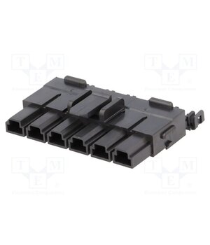 42816-0612 Connector: wire-wire/PCB; plug; female; PIN: 6; Mini-Fit Sr; 600V FcNFxlbIWiocug_fq5Bgj5MOfR1mwNJMwcU5X4uERa4
