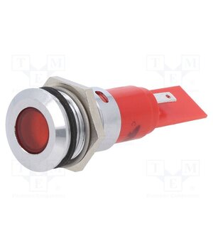 19380350M Indicator: LED; flat; red; 24VDC; 24VAC; Ø16mm; IP67; connectors jLZS3Um97HcTz_DfOPhJVnKuQiUnrpQoLZLsfk4K5g4