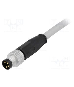 21348000481100 Connector: M8; male; PIN: 4; straight; with lead; plug; 10m; PVC sGLVY7T_ASEPR2tHH-gZ7YcNqDneztflFn8ivXVHAVs