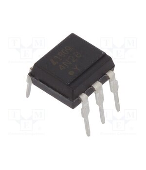 4N28 Optocoupler; THT; Ch: 1; OUT: transistor; Uinsul: 0.5kV; Uce: 30V gUTJO-sJjw5EMqtEIjBk_1IoP72B9wA_W8MluQ04AE8