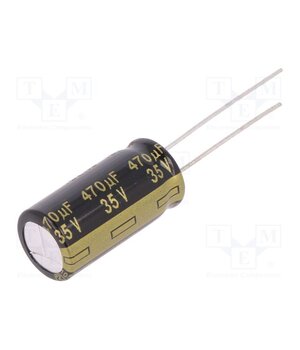 EEUFM1V471 Capacitor: electrolytic; low ESR; THT; 470uF; 35VDC; Ø10x20mm; ±20% R_xHTmXAReG7vI6V5haJn_6tL4Re4qkP07ZFbI-7MVk