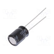 EEUFR1H101 Capacitor: electrolytic; low ESR; THT; 100uF; 50VDC; Ø8x11.5mm ER7gF8jhyDK8xqhBOdV7ank0R_yITeYEFUomRc6Uf94