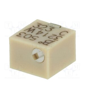 3214W-1-503E Potentiometer: mounting; vertical,multiturn; 50kΩ; 250mW; SMD wjXlc7xjhyPvvltvmmUQv72xrAEYjF7Dze3mGTg3GsQ