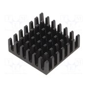 625-35AB Heatsink: extruded; grilled; BGA; black; L: 25mm; W: 25mm; H: 8.9mm itZCF2xoW3rsanP8lhr4Tw6SmiX60262wvx-nngDe_0
