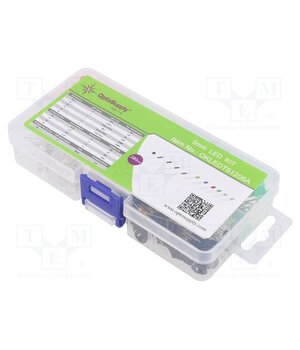 OKLEDT51206A Diode: LED-kit; THT; 5mm; 280pcs; 1.8÷2.4/2.7÷3.4VDC; plastic box 5tIkRhR4To5WNkfj8hHb3t81ax-LymLhILG1aWPLpro
