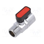 6310 1/2-1/2 Ball valve; max.20bar; nickel plated brass; -20÷80°C wkRFWDD1fQZW6fBWiv6A7Gq8siDNCZ3A4uWN5t2jKsI