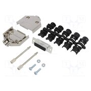 L17DTPK-M-15+L77HDA26S Connector: D-Sub HD; PIN: 26; female; straight; soldering; UNC 4-40 j7dQayIJr65rW8xd3JnS2CrSLkCyhI6aPwSz4nZNwDI