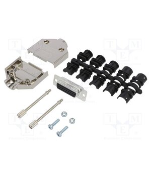 L17DTPK-M-15+L77HDA26S Connector: D-Sub HD; PIN: 26; female; straight; soldering; UNC 4-40 j7dQayIJr65rW8xd3JnS2CrSLkCyhI6aPwSz4nZNwDI