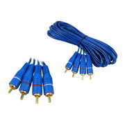 CABLE 2xRCA 5m straight, gold-plated