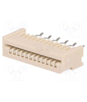 DS1020-01-12BT1 Connector: FFC/FPC; tinned; THT; PIN: 12; Contacts: copper; 1.25mm fAhWwU4_W5uxH9EU29uUkFzVEfq-lPKTfm2MZr4rGTE