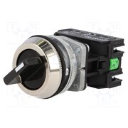 NEF30-TPASXY Switch: rotary; 30mm; Stabl.pos: 2; NC + NO; black; IP56; NEF30 s440bHW1VZp2rU_ve1KUCzVmoW4gHLsJiB0OyMpgnD0