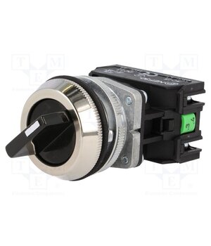 NEF30-TPASXY Switch: rotary; 30mm; Stabl.pos: 2; NC + NO; black; IP56; NEF30 s440bHW1VZp2rU_ve1KUCzVmoW4gHLsJiB0OyMpgnD0