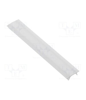 PA-OSMLGLAXMIC1M-00N Cover for LED profiles; white; 1m wnF5ALMhQiMFypR4DY3lZFWVUHhm9PLKfSskrefyhuE